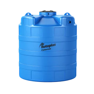 CISTERNA RMA C 2800 LT CON VALV. Y FLOTADOR - ROTOPLAS