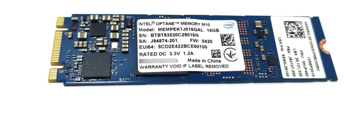 SSD INTEL OPTANE 16GB M10 NVME M.2 2280 - INTEL