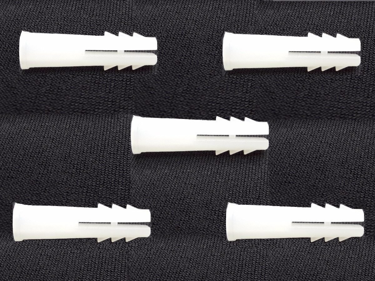 Tarugo PVC blanco 1/4 (bol X1000) - Chasqui