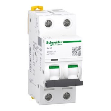 ACTI9 IC60N 2P 16A C A9F74216 INT.AUT. - SCHNEIDER