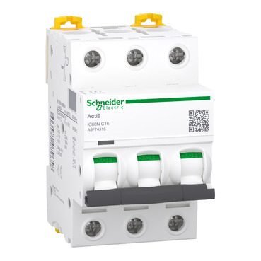 ACTI9 IC60N 3P 20A C A9F74320 INT.AUT. - SCHNEIDER