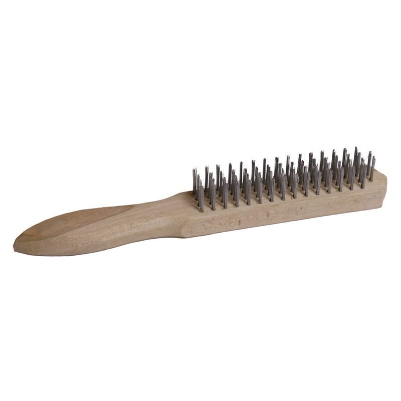 ESCOBILLA P/FIERRO MANGO DE MADERA ASK12831 - ASAKI
