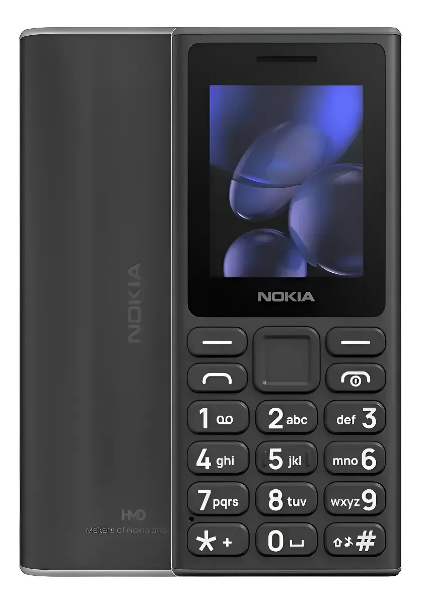 CELULAR 105 GB MEMORIA INTERNA 4MB RAM TA-1683 DUAL SIM COLOR NEGRO - NOKIA