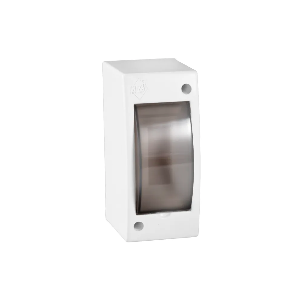 Gabinete adosable 2 polos c/riel 070 - KBA