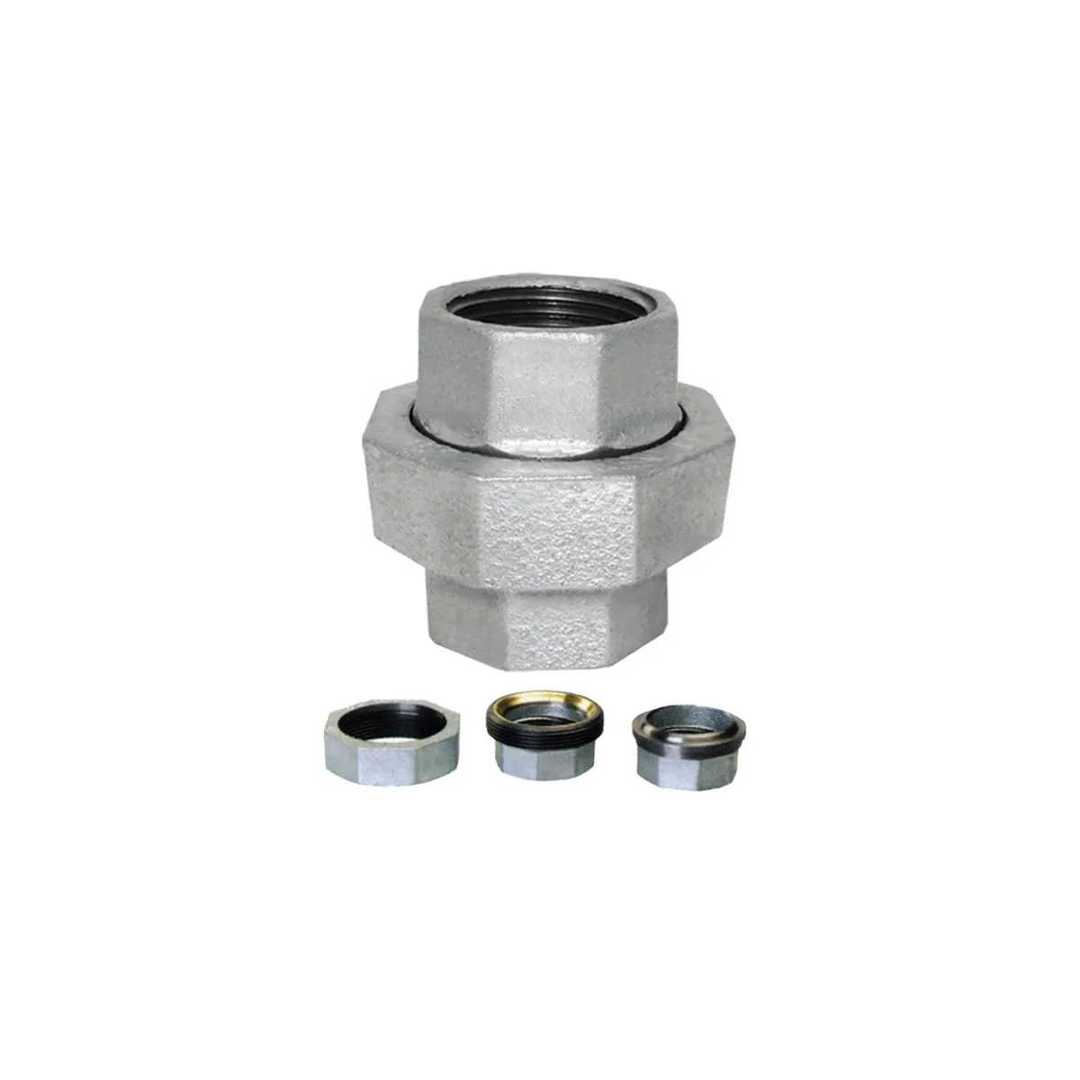 UNION UNIVERSAL 1 1/4" FIERRO GALVANIZADO