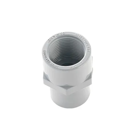 Reduccion PVC 1 a 1/2" con rosca interna - Inyectoplast