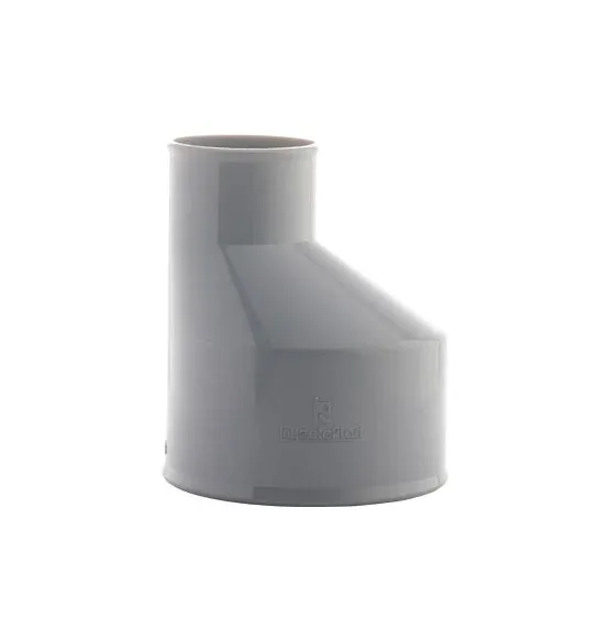 Reduccion PVC sal 4" x 2" excentrica cja x 40 Inyectoplast