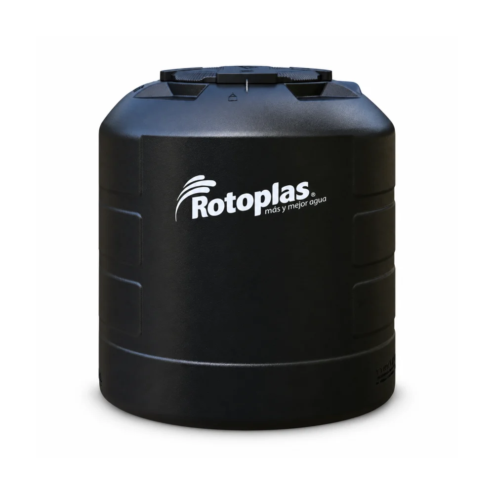 Tanque plus 1100 lt negro 500506 Rotoplas
